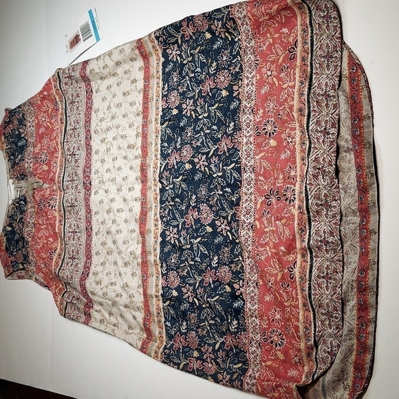 BEACH LUNCH LOUNGE WOMENS SLEEVELESS FLORAL PRINT DRESS SIZE LARGE NWT - Picture 1 of 9